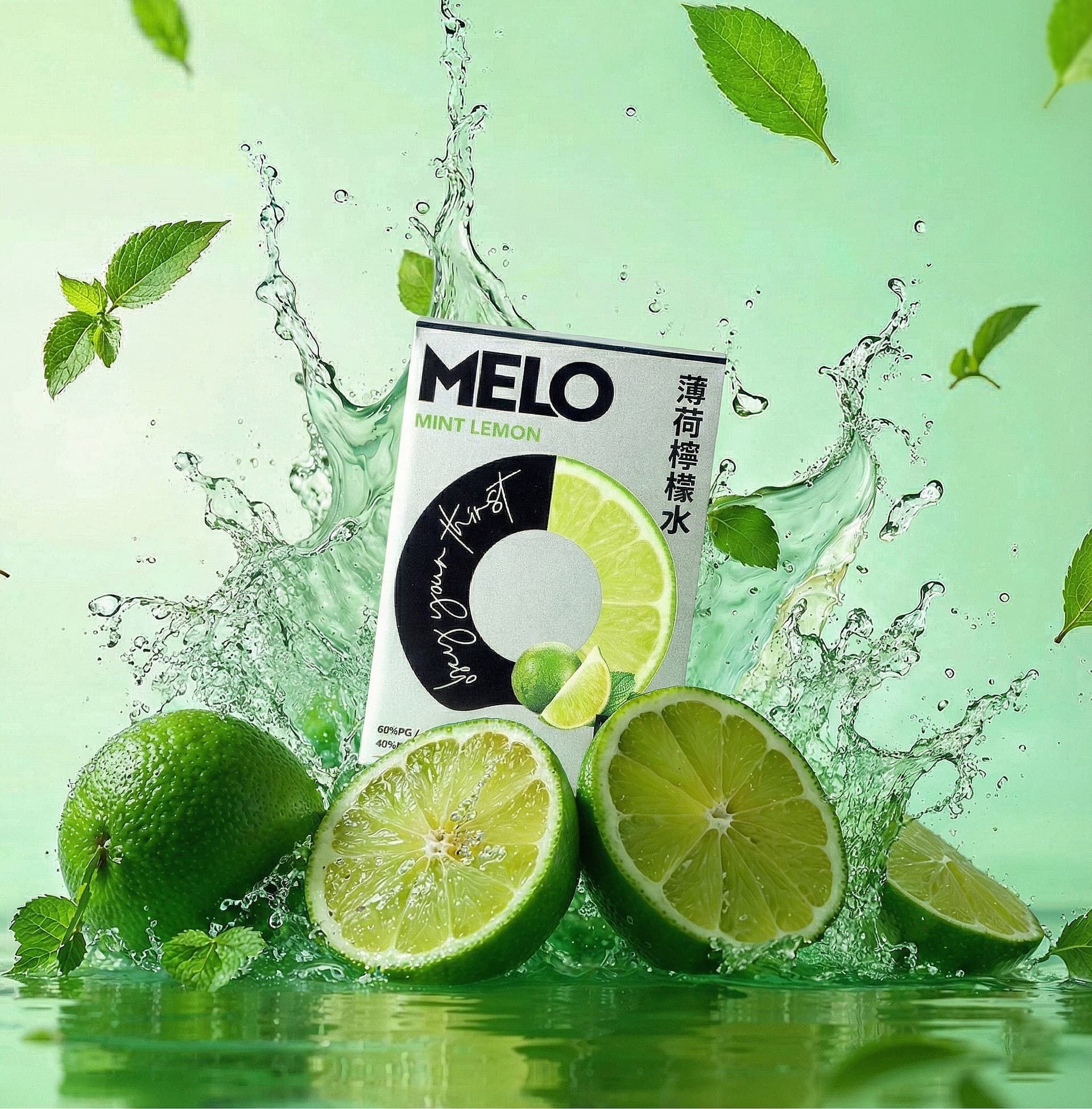 MONSKR 蒙斯科 大嘴怪 MELO 五代煙彈 06薄荷檸檬水 (3入)